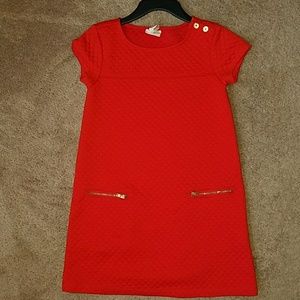 Girls red dress